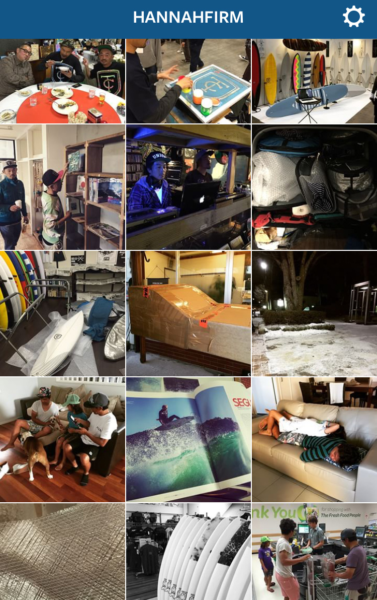 ハンナのインスタ