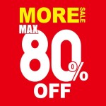 up to 80% off